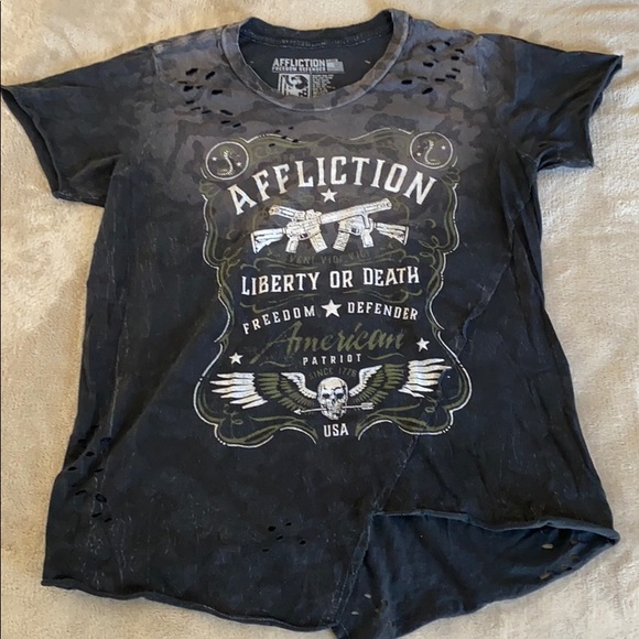 Affliction Tops - Affliction T-shirt size medium